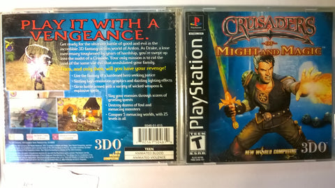 Crusaders of MIght and Magic USED Playstation 1 Game