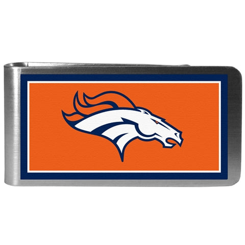 Denver Broncos NFL Steel Money Clip