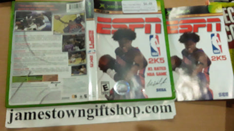 ESPN NBA 2K5 Used Original Xbox Video Game