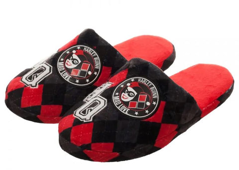 Harley Quinn Mad Love Women's Medium Slippers