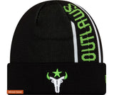 Houston Outlaws New Era Overwatch League Cuffed Knit Black Hat