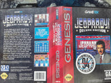 Jeopardy Deluxe Edition Used Sega Genesis Video Game