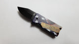 Lighter Holder We The People Spring Assisted Folding Pocket Knife