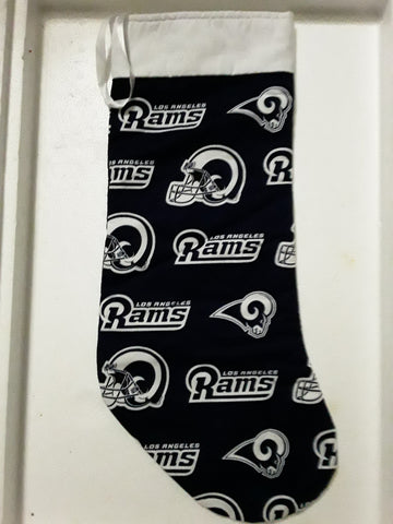 ***50OFF*** Los Angeles Rams NFL Handmade 18 inch Christmas Stocking