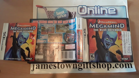 MegaMind The Blue Defender Used Nintendo DS Video Game