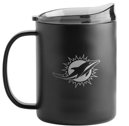 Miami Dolphins NFL15oz. Powder Coat Mug Cup