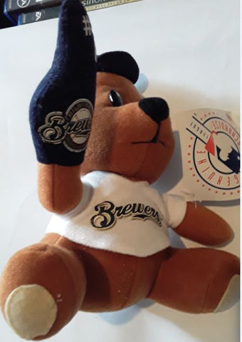 Milwaukee Brewers MLB #1 Plush Teddy Bear.