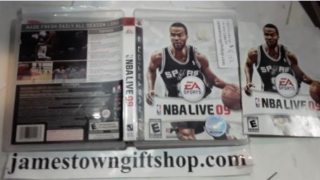 NBA Live 09 Basketball 2009 Used PS3 Video Game