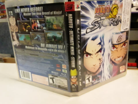 Naruto Ultimate Ninja Storm Used PS3 Video Game