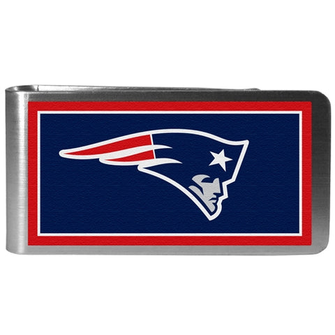 New England Patriots NFL Steel Money Clip