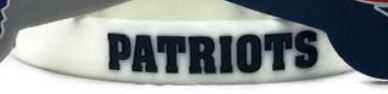 New England Patriots NFL Silicone Bracelet Assorted Colors