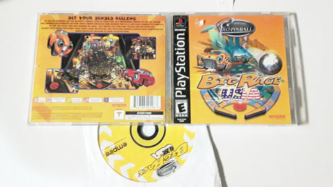 Pro Pinball Big Race USA Used Playstation 1 Video Game