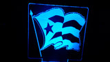 Puerto Rico Flag Color Changing LED Night Light