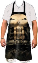 Punisher 27.5x31.5 Marvel Skull Apron