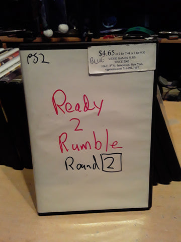 Ready 2 Rumble Round 2 Boxing USED PS2 Video Game