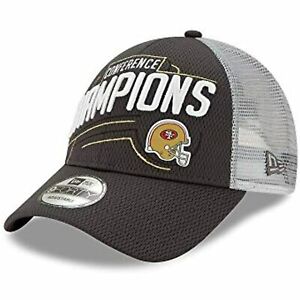 ***50OFF*** San Francisco 49ers NFL Conference Champions 9Forty New Era Baseball Cap Hat