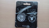 Skyrim Eye of Magnus & Thu'um Master Enamel Pin Set Loot Crate  Exclusive