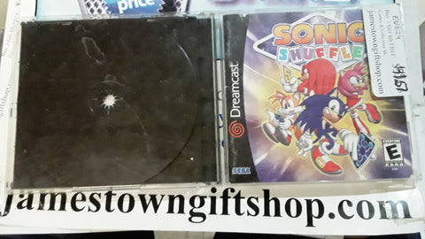 Sonic Shuffle Used Sega Dreamcast Video Game FREE SHIPPING