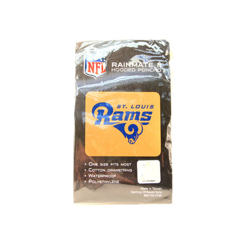 ***50OFF*** St. Louis Rams NFL Rain Poncho