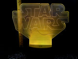 Star Wars Logo LED Night Light Lamp