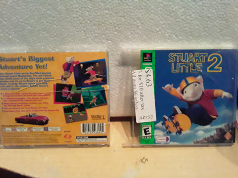 Stuart Little 2 Used Playstation 1 Game