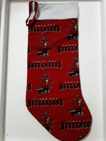 Tampa Bay Buccaneers NFL Handmade 18 inch Christmas Stocking