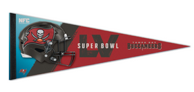 Tampa Bay Buccaneers NFL WinCraft 2020 NFC Champions 12'x 30' Premium Pennant