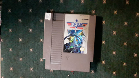 Top Gun The Second Mission Used NES Video Game