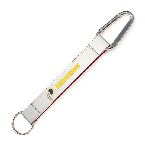 Washington Redskins NFL Reflective Carabiner Lanyard Key Chain