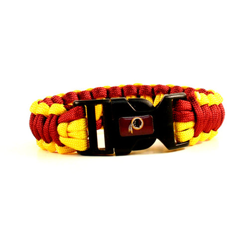 Washington Redskins NFL Paracord Survival Bracelet